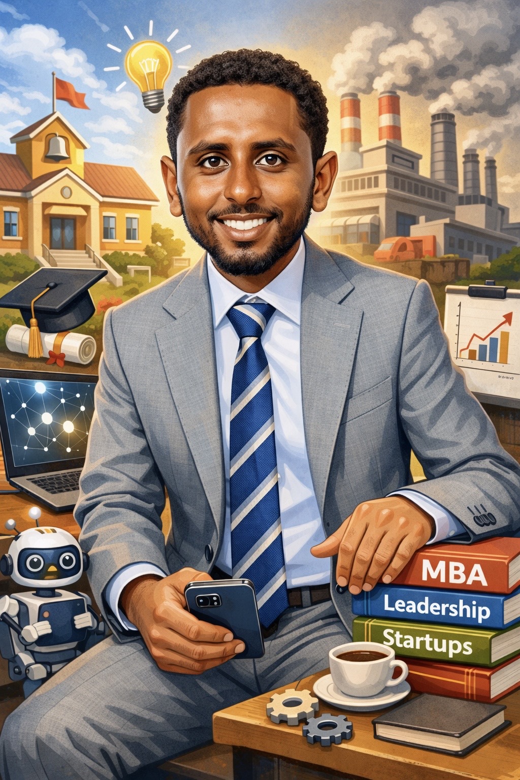 Aradom Mehari Fisseha portrait